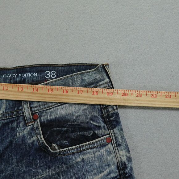 Jordan Craig Legacy Edition Jean Shorts Mens 38 Artisan Series‎ Acid Wash - Picture 6 of 11